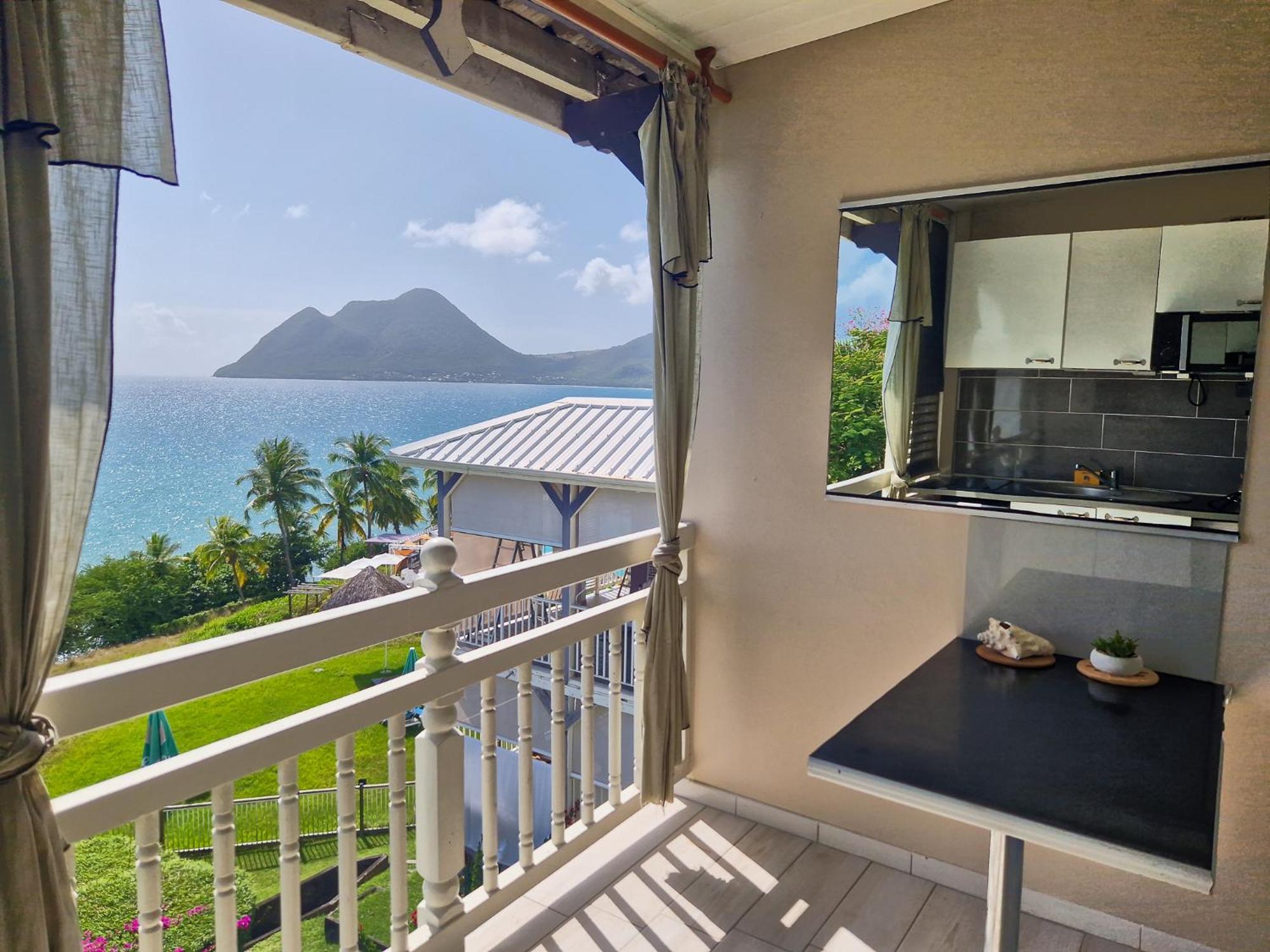 Appartement Terrasse Vue Mer Et Piscine Le Diamant Exterior foto